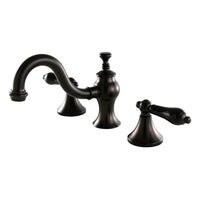 Thumbnail for Kingston Brass KC7165PKL 8 in. Widespread Bathroom Faucet, Oil Rubbed Bronze - BNGBath