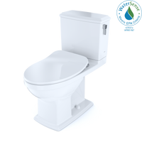 Thumbnail for TOTO Connelly Two-Piece Elongated Dual Flush 1.28 and 0.9 GPF with CEFIONTECT and Right Lever, WASHLET+ Ready,  - MS494234CEMFRG#01 - BNGBath