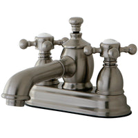 Thumbnail for Kingston Brass KS7008BX 4 in. Centerset Bathroom Faucet, Brushed Nickel - BNGBath