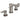 TOTO TTLG01201UBN "GO" 8'' Widespread Bathroom Sink Faucet