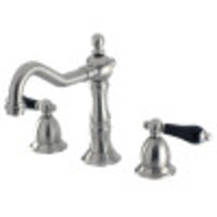 Thumbnail for Kingston Brass KS1978PKL Duchess Widespread Bathroom Faucet with Brass Pop-Up, Brushed Nickel - BNGBath