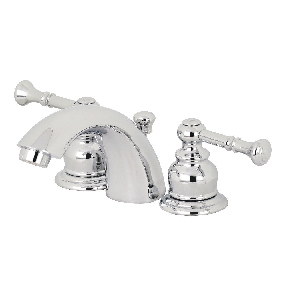 Kingston Brass KB951NL Mini-Widespread Bathroom Faucet, Polished Chrome - BNGBath