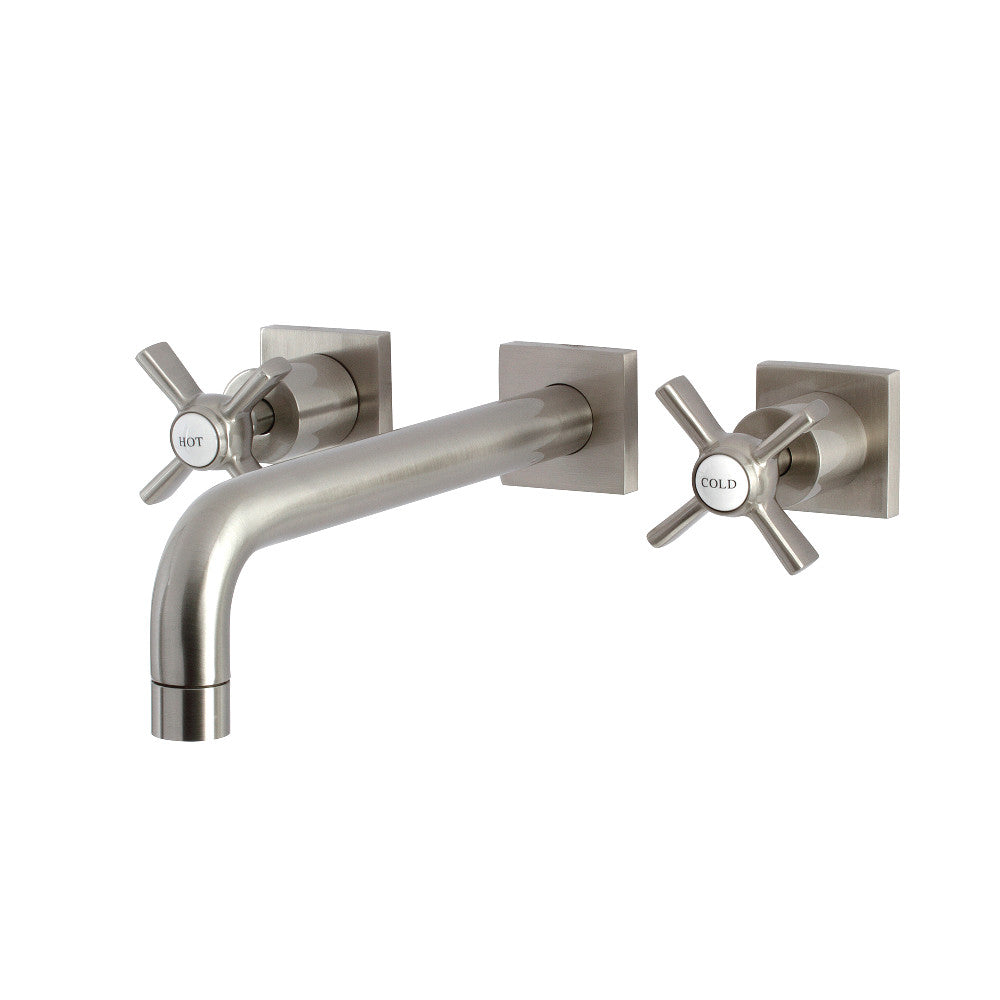 Kingston Brass KS6028ZX Millennium Wall Mount Tub Faucet, Brushed Nickel - BNGBath