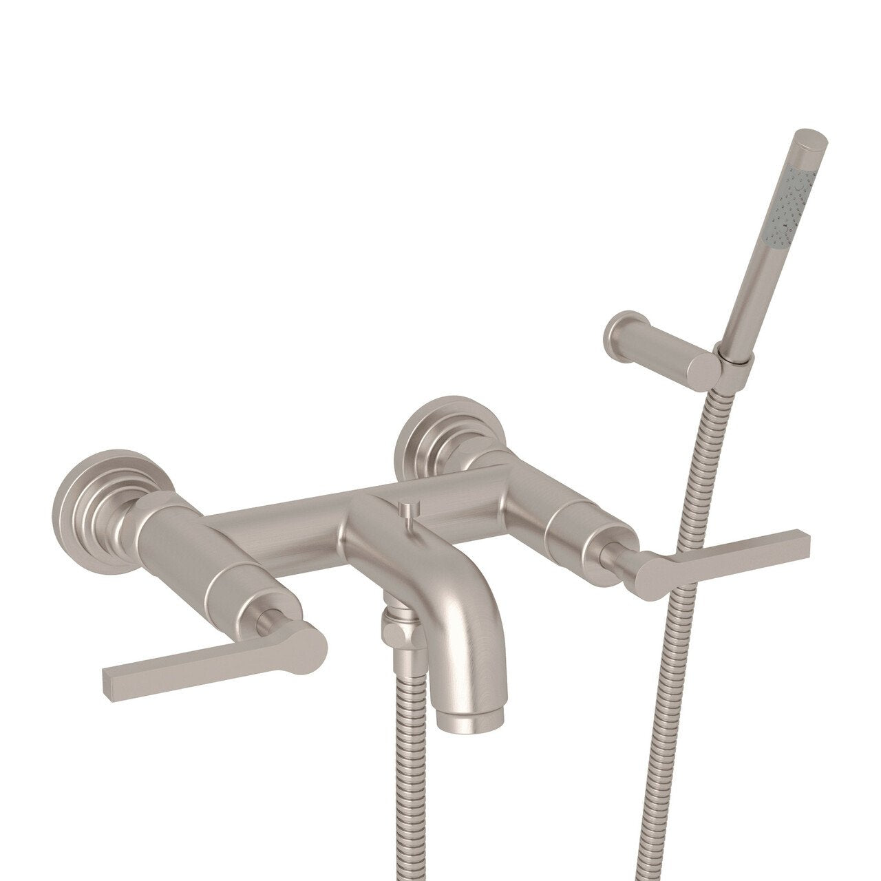 ROHL Lombardia Wall Mount Exposed Tub Set with Handshower - BNGBath