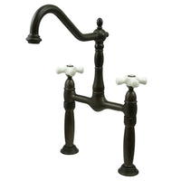 Thumbnail for Kingston Brass KS1075PX Vessel Sink Faucet, Oil Rubbed Bronze - BNGBath