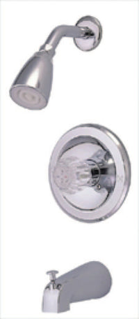 Thumbnail for Kingston Brass KB531 Tub and Shower Faucet, Polished Chrome - BNGBath
