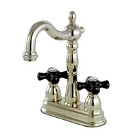 Thumbnail for Kingston Brass KB1492PKX Duchess Two-Handle Bar Faucet, Polished Brass - BNGBath
