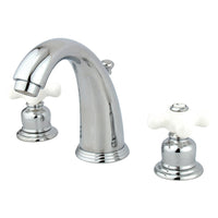 Thumbnail for Kingston Brass GKB981PX Widespread Bathroom Faucet, Polished Chrome - BNGBath