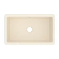 Thumbnail for Shaws Classic Shaker Single Bowl Undermount Fireclay Kitchen Sink - BNGBath