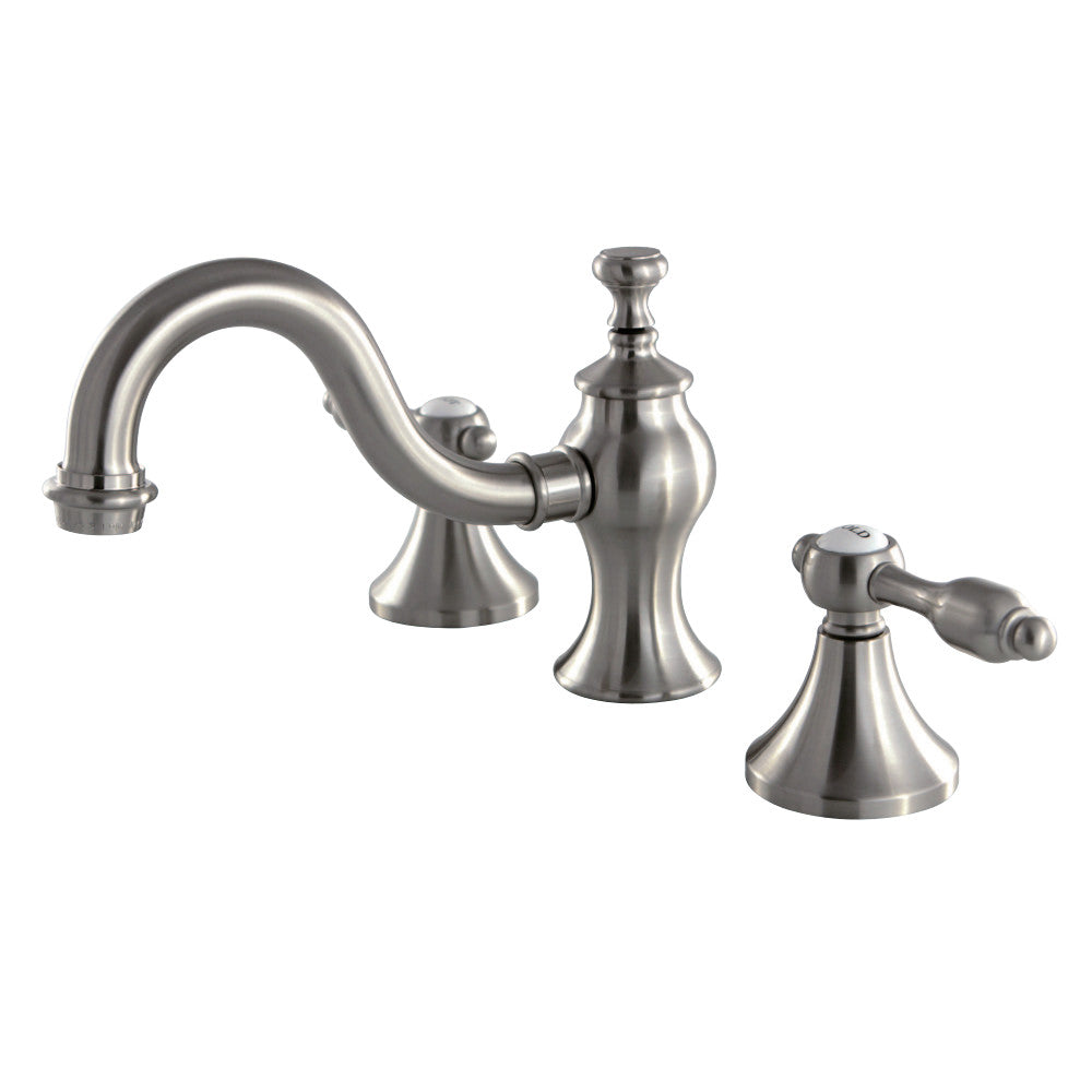 Kingston Brass KC7168TAL 8 in. Widespread Bathroom Faucet, Brushed Nickel - BNGBath