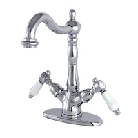 Thumbnail for Kingston Brass KS1491BPL Vessel Sink Faucet, Polished Chrome - BNGBath