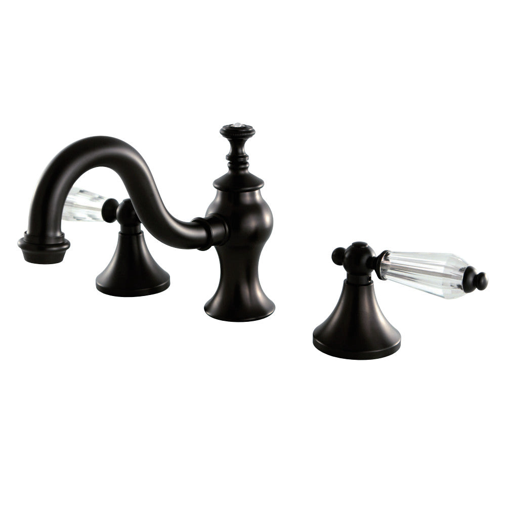 Kingston Brass KC7165WLL 8 in. Widespread Bathroom Faucet, Oil Rubbed Bronze - BNGBath