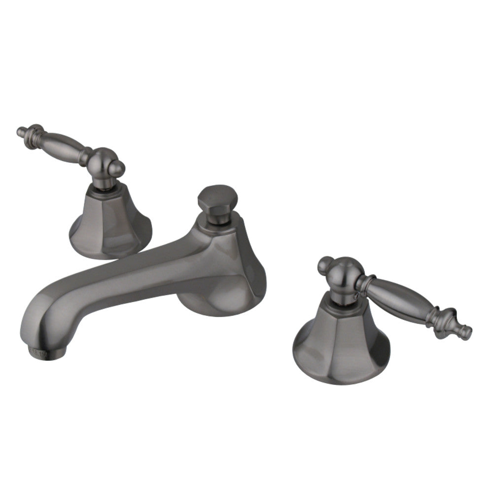 Kingston Brass KS4468TL 8 in. Widespread Bathroom Faucet, Brushed Nickel - BNGBath