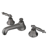 Thumbnail for Kingston Brass KS4468TL 8 in. Widespread Bathroom Faucet, Brushed Nickel - BNGBath