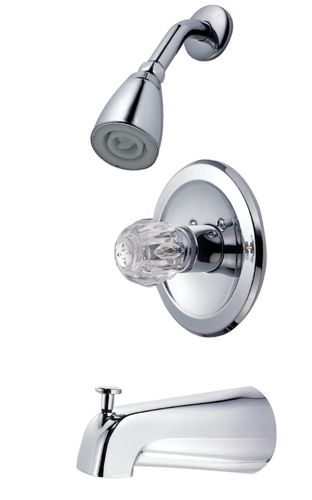 Kingston Brass KB531T Tub and Shower Trim Only for KB531, Polished Chrome - BNGBath