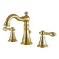 Thumbnail for Fauceture FSC1973ACL American Classic Widespread Bathroom Faucet, Brushed Brass - BNGBath