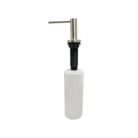 Thumbnail for Kingston Brass SD8618 Soap Dispenser With Straight Nozzle 17 oz, Brushed Nickel - BNGBath