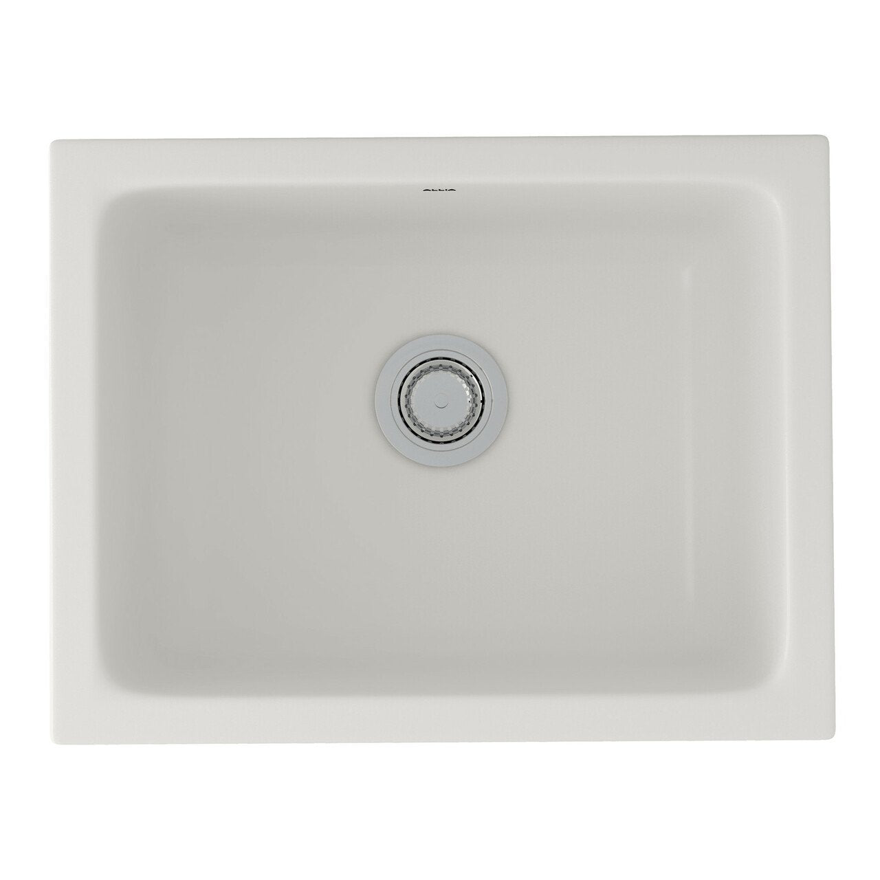 ROHL Allia Fireclay Single Bowl Undermount Kitchen or Laundry Sink - BNGBath