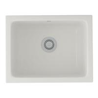 Thumbnail for ROHL Allia Fireclay Single Bowl Undermount Kitchen or Laundry Sink - BNGBath