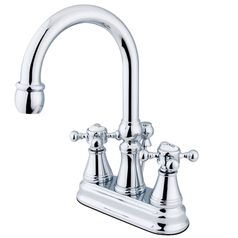 Kingston Brass KS2611BX 4 in. Centerset Bathroom Faucet, Polished Chrome - BNGBath
