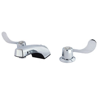 Thumbnail for Kingston Brass GKB931G Widespread Bathroom Faucet, Polished Chrome - BNGBath