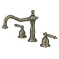 Thumbnail for Kingston Brass KS1978TL 8 in. Widespread Bathroom Faucet, Brushed Nickel - BNGBath