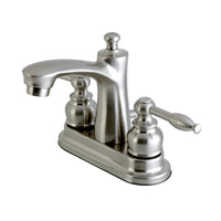 Thumbnail for Kingston Brass FB7628KL 4 in. Centerset Bathroom Faucet, Brushed Nickel - BNGBath