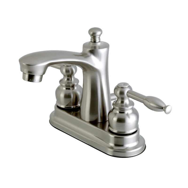 Kingston Brass FB7628KL 4 in. Centerset Bathroom Faucet, Brushed Nickel - BNGBath