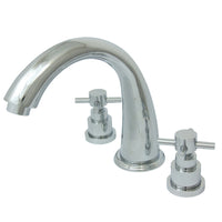Thumbnail for Kingston Brass KS2361EX Roman Tub Faucet, Polished Chrome - BNGBath