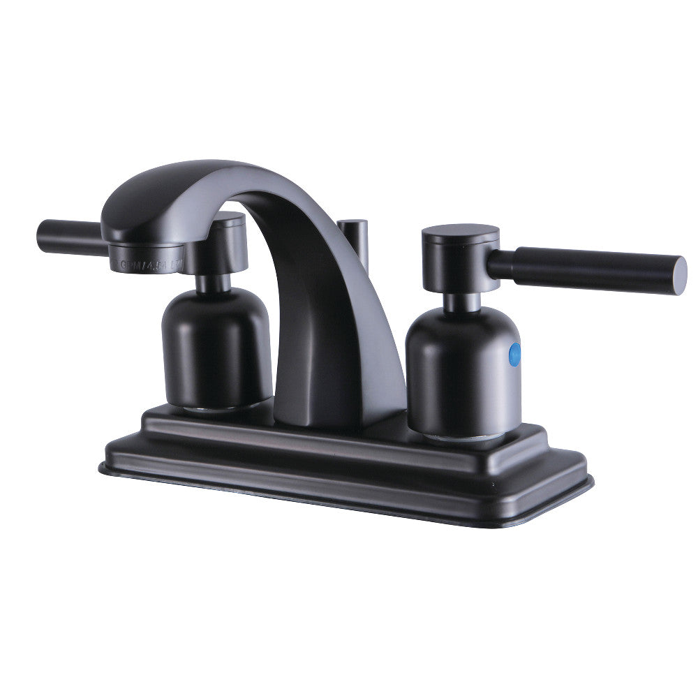 Kingston Brass KB4645DL 4 in. Centerset Bathroom Faucet, Oil Rubbed Bronze - BNGBath