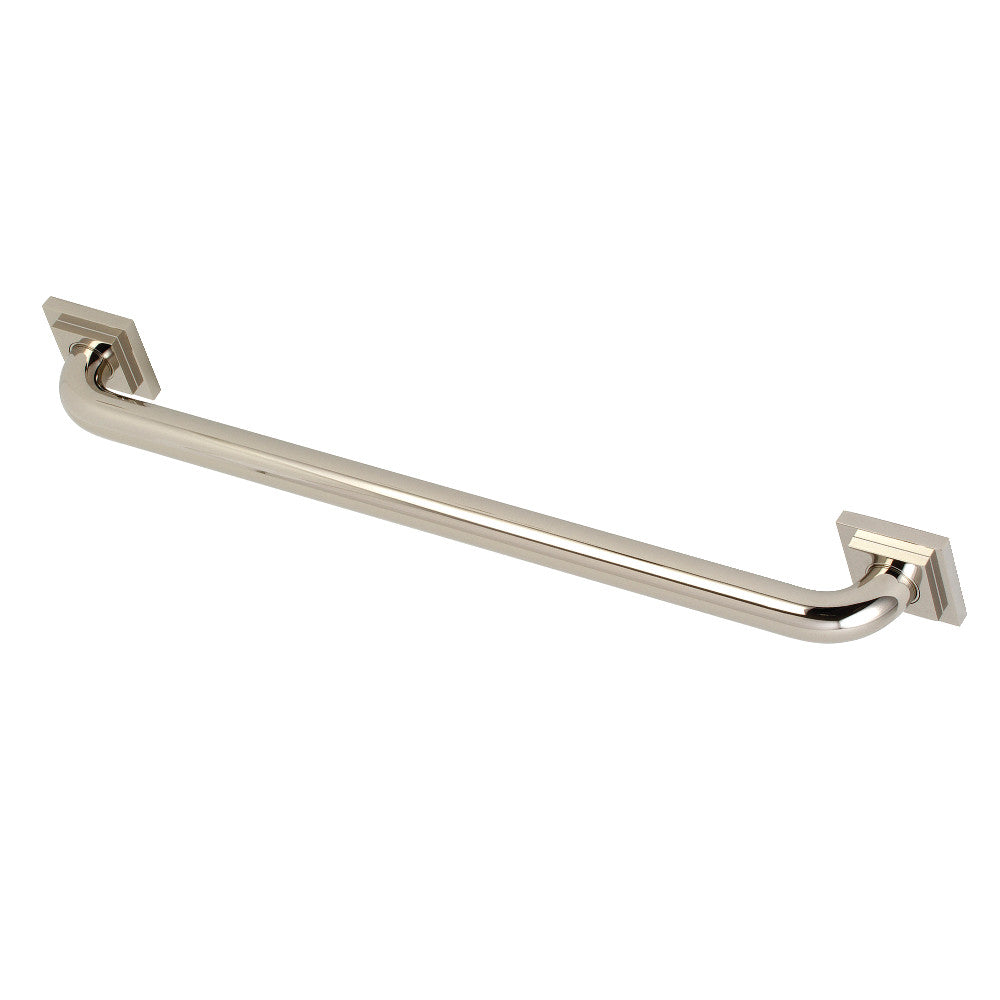 Kingston Brass DR614246 Claremont 24" Grab Bar, 1-1/4" Diameter, Polished Nickel - BNGBath