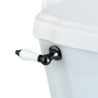 Thumbnail for Kingston Brass NKTPL Water Onyx Toilet Tank Lever, Black Stainless Steel - BNGBath