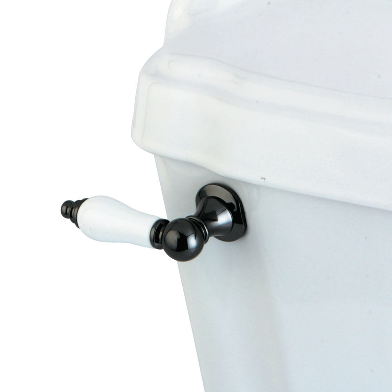 Kingston Brass NKTPL Water Onyx Toilet Tank Lever, Black Stainless Steel - BNGBath