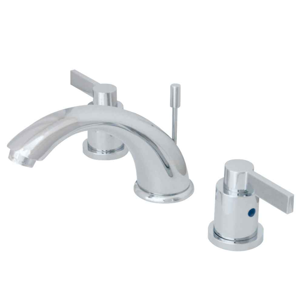Kingston Brass KB8961NDL 8 in. Widespread Bathroom Faucet, Polished Chrome - BNGBath