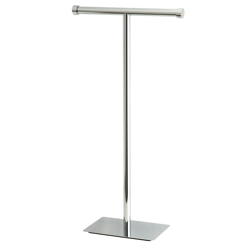 Kingston Brass CC8101 Claremont Freestanding Toilet Paper Stand, Polished Chrome - BNGBath