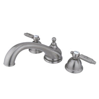 Thumbnail for Kingston Brass KS3358GL Georgian Roman Tub Faucet, Brushed Nickel - BNGBath