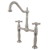 Thumbnail for Kingston Brass KS1078AX Vessel Sink Faucet, Brushed Nickel - BNGBath