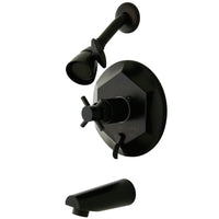 Thumbnail for Kingston Brass KB46350DX Concord Tub & Shower Faucet, Oil Rubbed Bronze - BNGBath