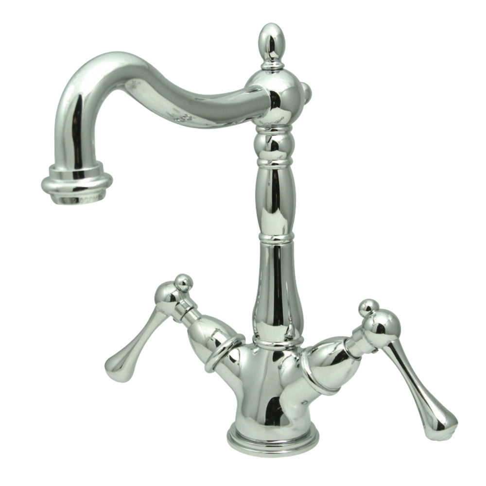 Kingston Brass KS1491BL Vessel Sink Faucet, Polished Chrome - BNGBath