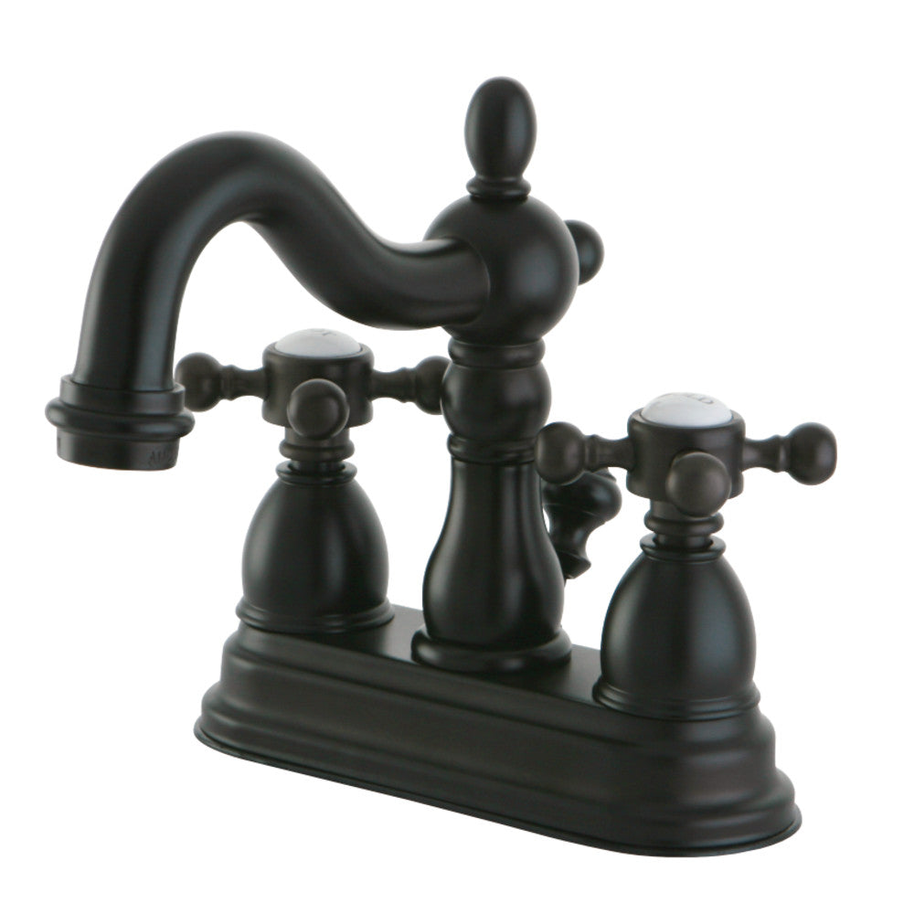 Kingston Brass KS1605BX 4 in. Centerset Bathroom Faucet, Oil Rubbed Bronze - BNGBath