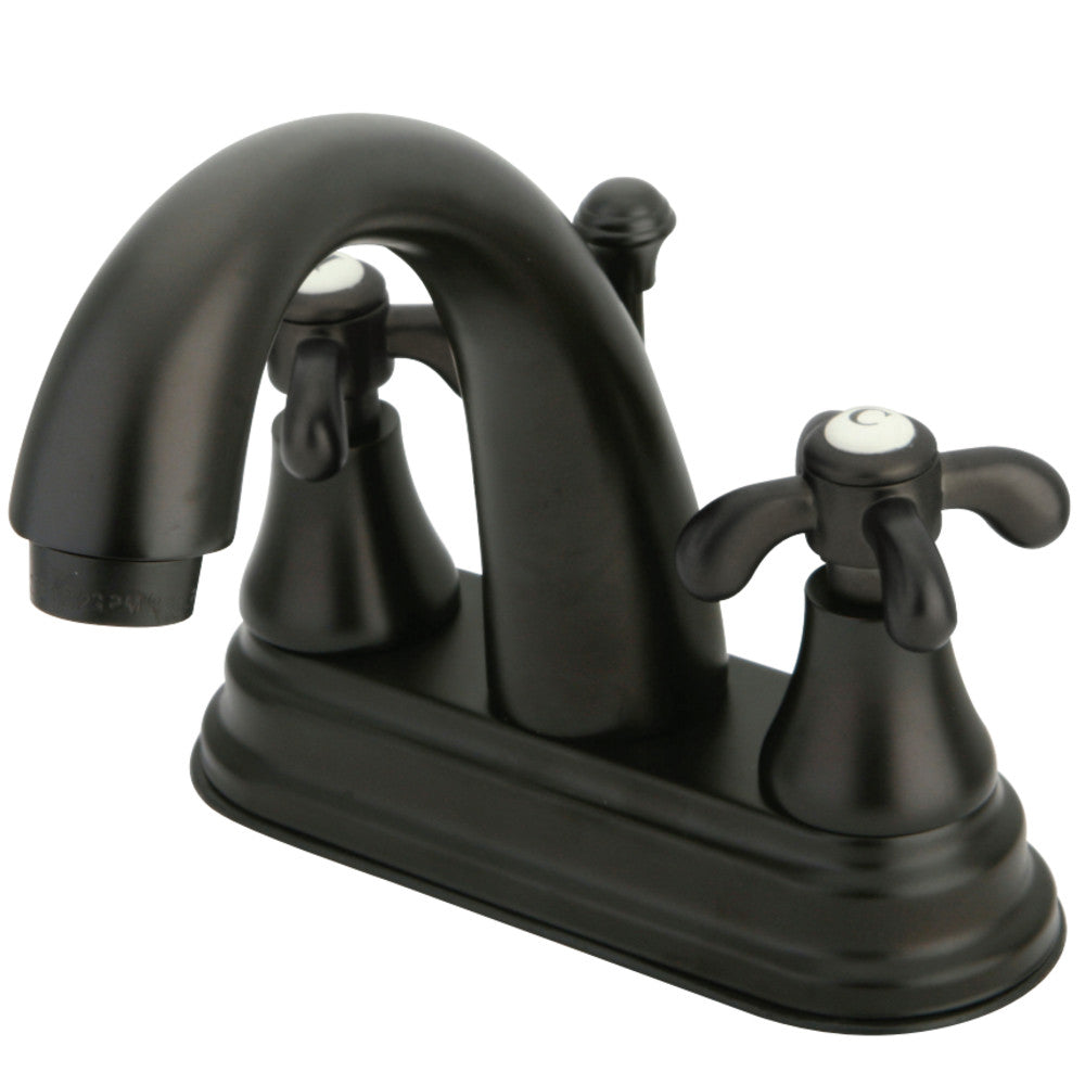 Kingston Brass KS7615TX 4 in. Centerset Bathroom Faucet, Oil Rubbed Bronze - BNGBath