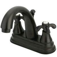 Thumbnail for Kingston Brass KS7615TX 4 in. Centerset Bathroom Faucet, Oil Rubbed Bronze - BNGBath