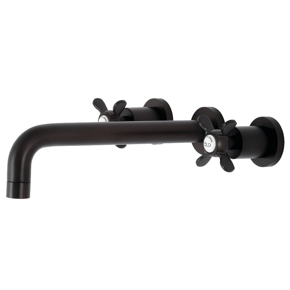 Kingston Brass KS8025BEX Essex Two-Handle Wall Mount Tub Faucet, Oil Rubbed Bronze - BNGBath