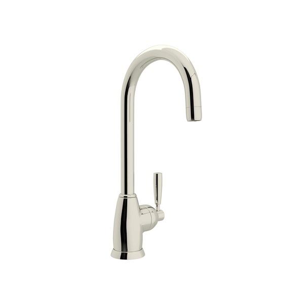 Perrin & Rowe Holborn Single Hole Bar and Food Prep Faucet with C Spout - BNGBath