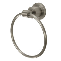 Thumbnail for Kingston Brass BA8214SN Concord Towel Ring, Brushed Nickel - BNGBath