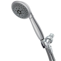 Thumbnail for Kingston Brass KX2528 5-Function Hand Shower with Plastic Hose, Brushed Nickel - BNGBath