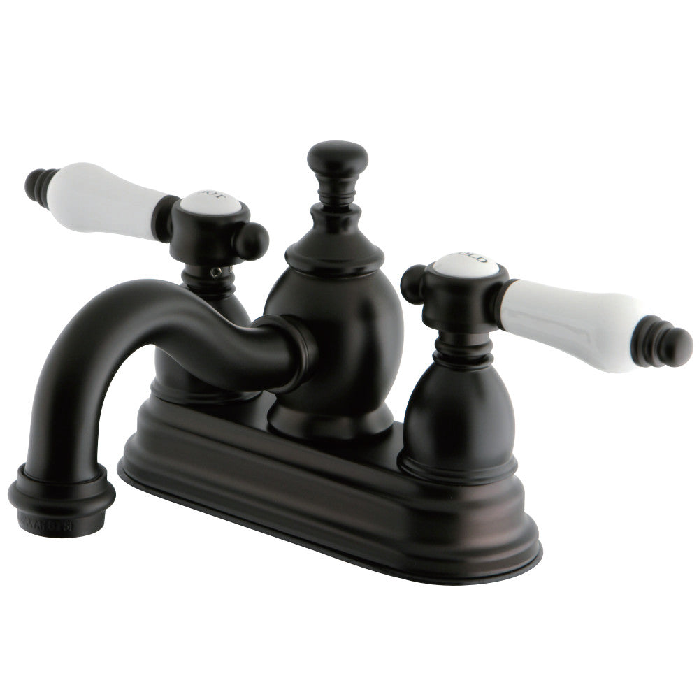 Kingston Brass KS7105BPL 4 in. Centerset Bathroom Faucet, Oil Rubbed Bronze - BNGBath