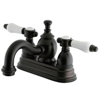 Thumbnail for Kingston Brass KS7105BPL 4 in. Centerset Bathroom Faucet, Oil Rubbed Bronze - BNGBath