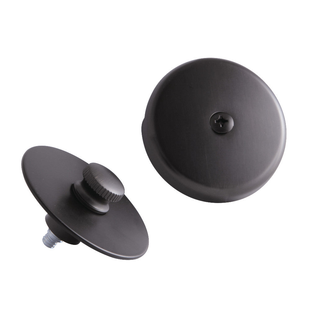 Kingston Brass DTL5303A5 Tub Drain Stopper with Overflow Plate Replacement Trim Kit, Oil Rubbed Bronze - BNGBath