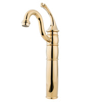 Thumbnail for Kingston Brass KB1422GL Vessel Sink Faucet, Polished Brass - BNGBath